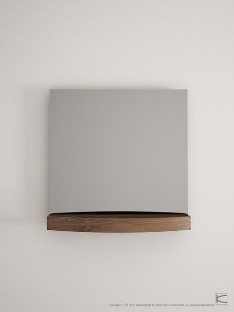 KARPENTER Настенное деревянное зеркало для ванной Miles sun-id-1473600 - Вид №2