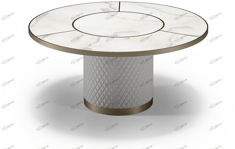 Reflex Круглый обеденный стол из стекла Signore degli anelli sun-id-1377542