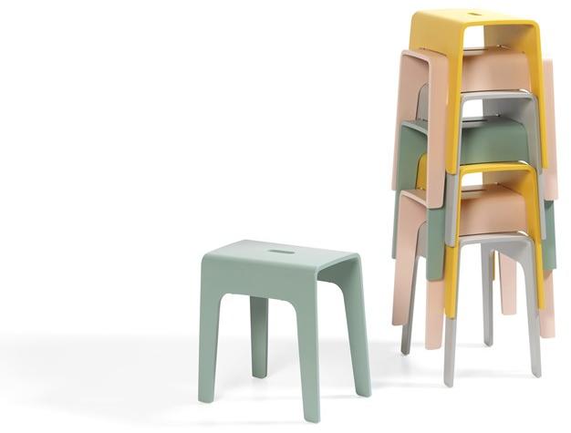 Blå Station Штабелируемый деревянный табурет Bimbo Bla Station sun-id-1459111 - Вид №7