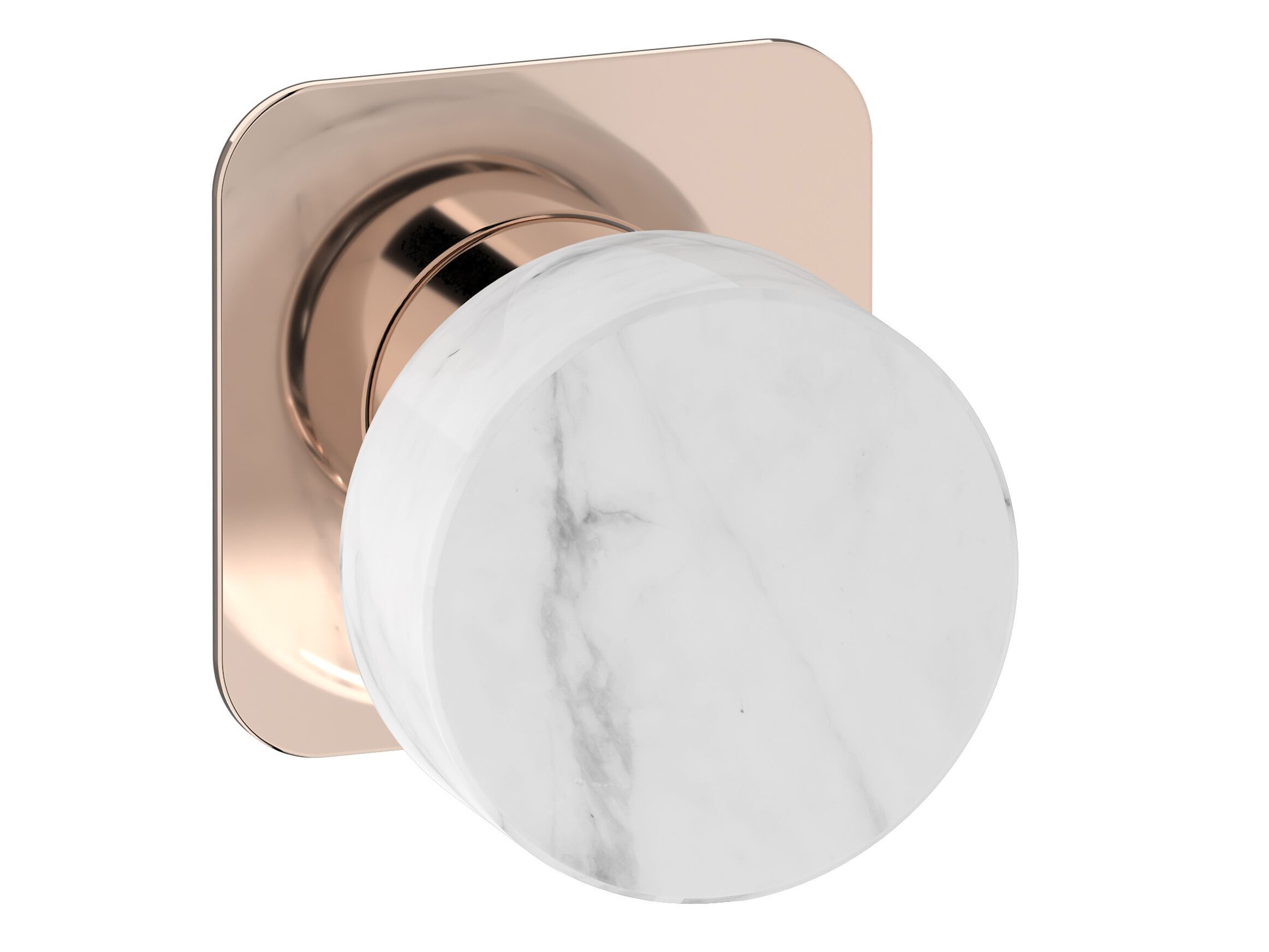 Односторонний настенный смеситель из мрамора IB мрамор + мрамор Elle ARCH-00081750