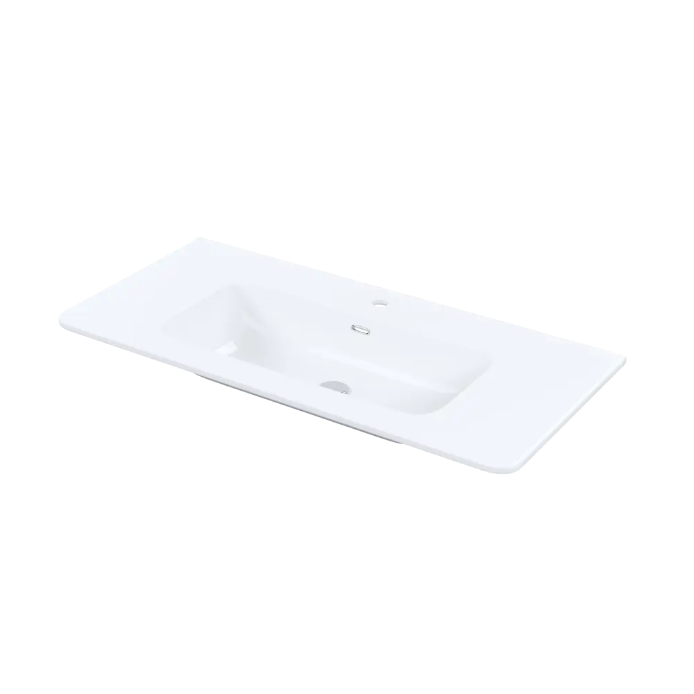 Раковина накладная Iddis Lahta LAH1000i28 100 см STLM-2009643 - Вид №1