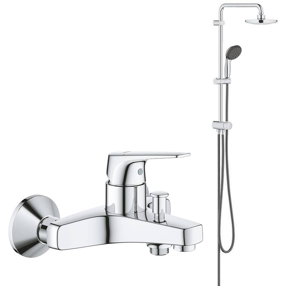 Душевая система Vitalio Start System 180 Flex со смесителем для ванны (NSB0154) Grohe