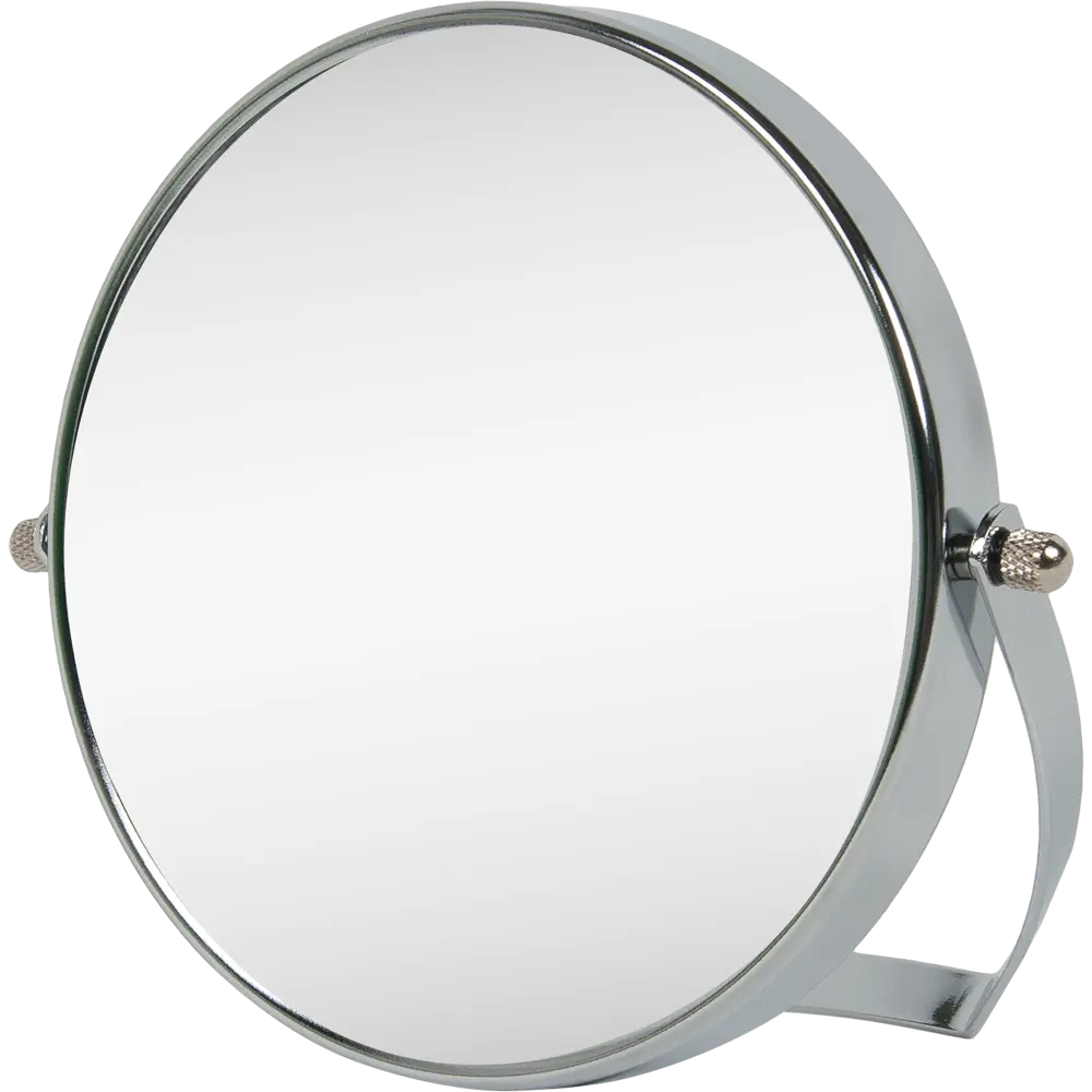 Двустороннее увеличительное зеркало Two Dolfins с хромированной подставкой 14382572