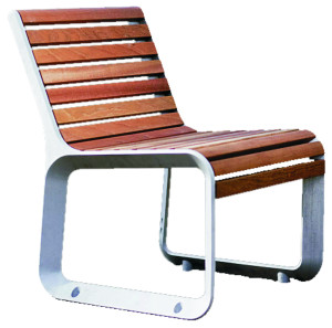 13491 ХЛОЯ, диван чугунный парковый уличный LAB.Space