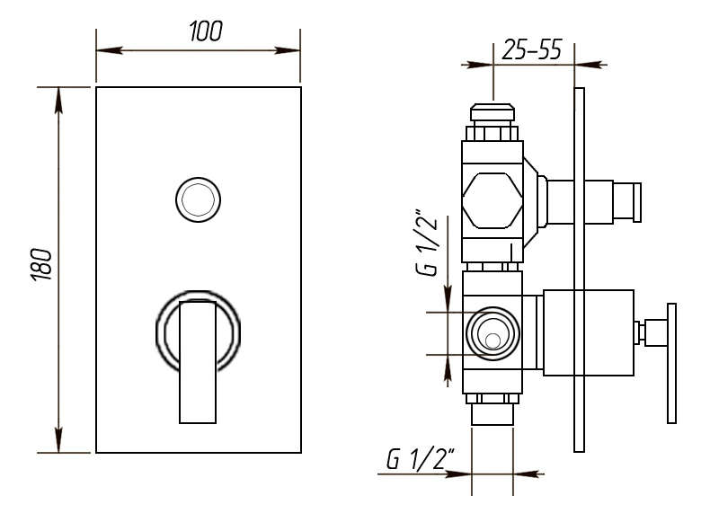 ML.ALC-5772.CR Смеситель Migliore Alimatha  - Вид №1