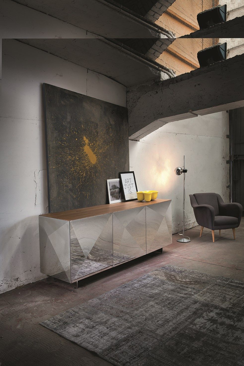 Секционный шкаф с распашными дверями RIFLESSI Cubric ARCH-00086995 - Вид №3