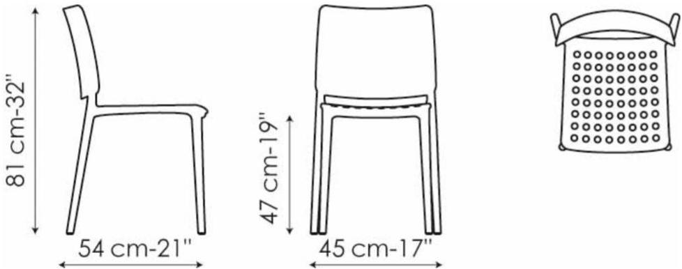 Bonaldo Стул полипропиленовый sun-id-1509867 - Вид №10