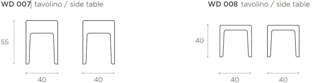 Квадратный журнальный столик из эвкалипта EPÒNIMO Wood ARCH-00003677 - Вид №3