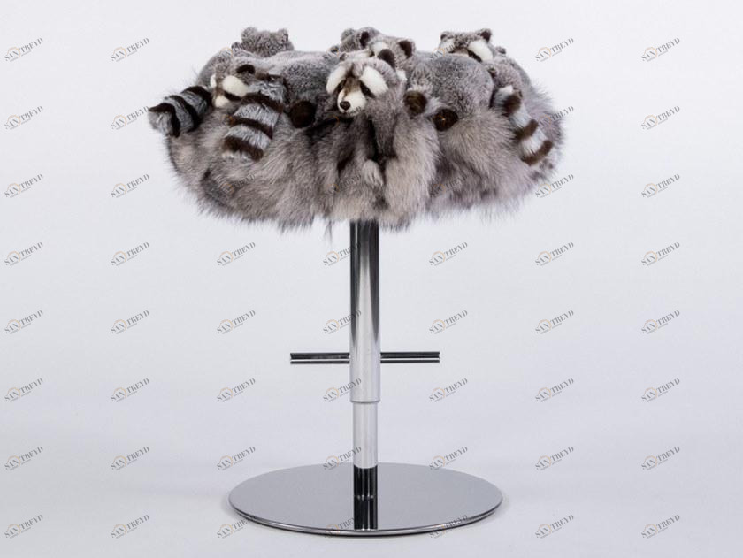 APCOLLECTION Стул из полиэстера с подставкой для ног sun-id-1461969