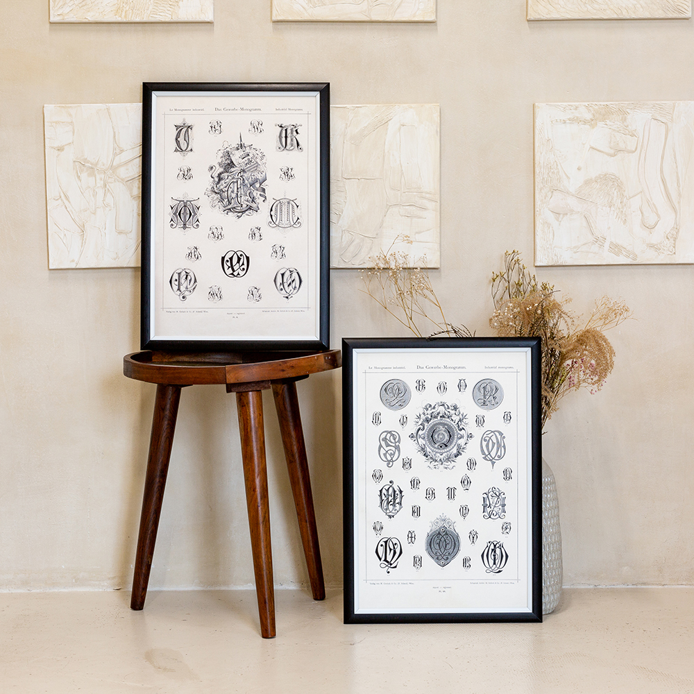 21080913 Арт-постер «Монограмма 65» Object Desire Азбука мечты  - Вид №2