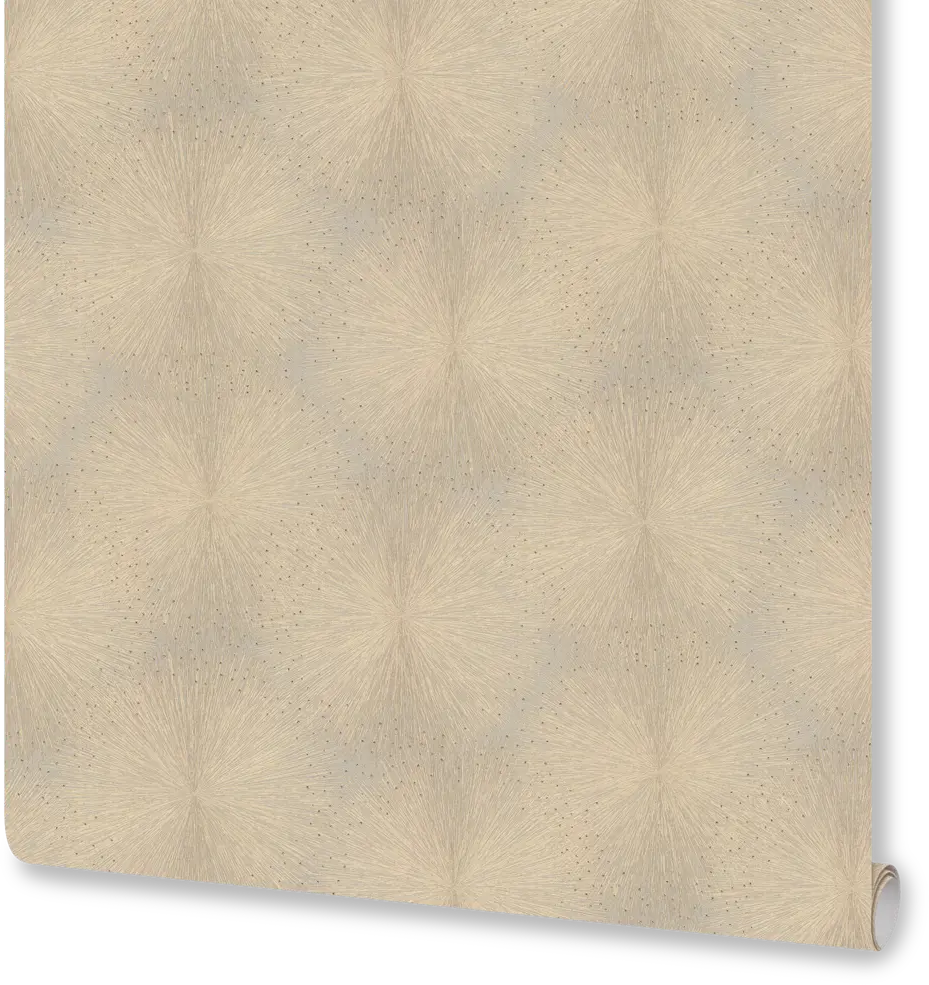 EURO DECOR Bengal - флизелиновые обои с тиснением в бежевых тонах 89347322