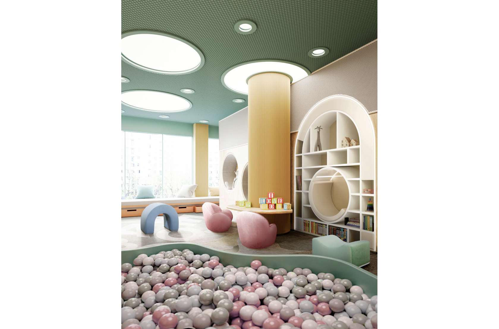 CIST346 Детское мягкое кресло Изысканность Circu  - Вид №5