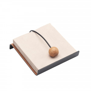 990067 HIPPO nature салфетница 18х19см;LIND DNA