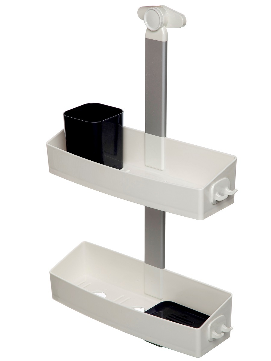 Полка для душа Crafty White/Anthracite NAVAKO 10072 - Вид №2