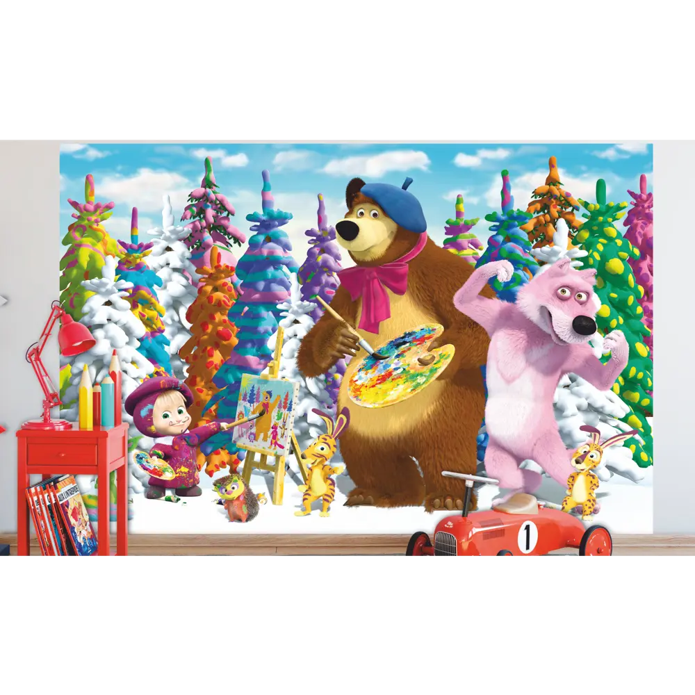 Фотообои «Картина маслом» 280х200 см Симфония STLM-2211911 - Вид №2