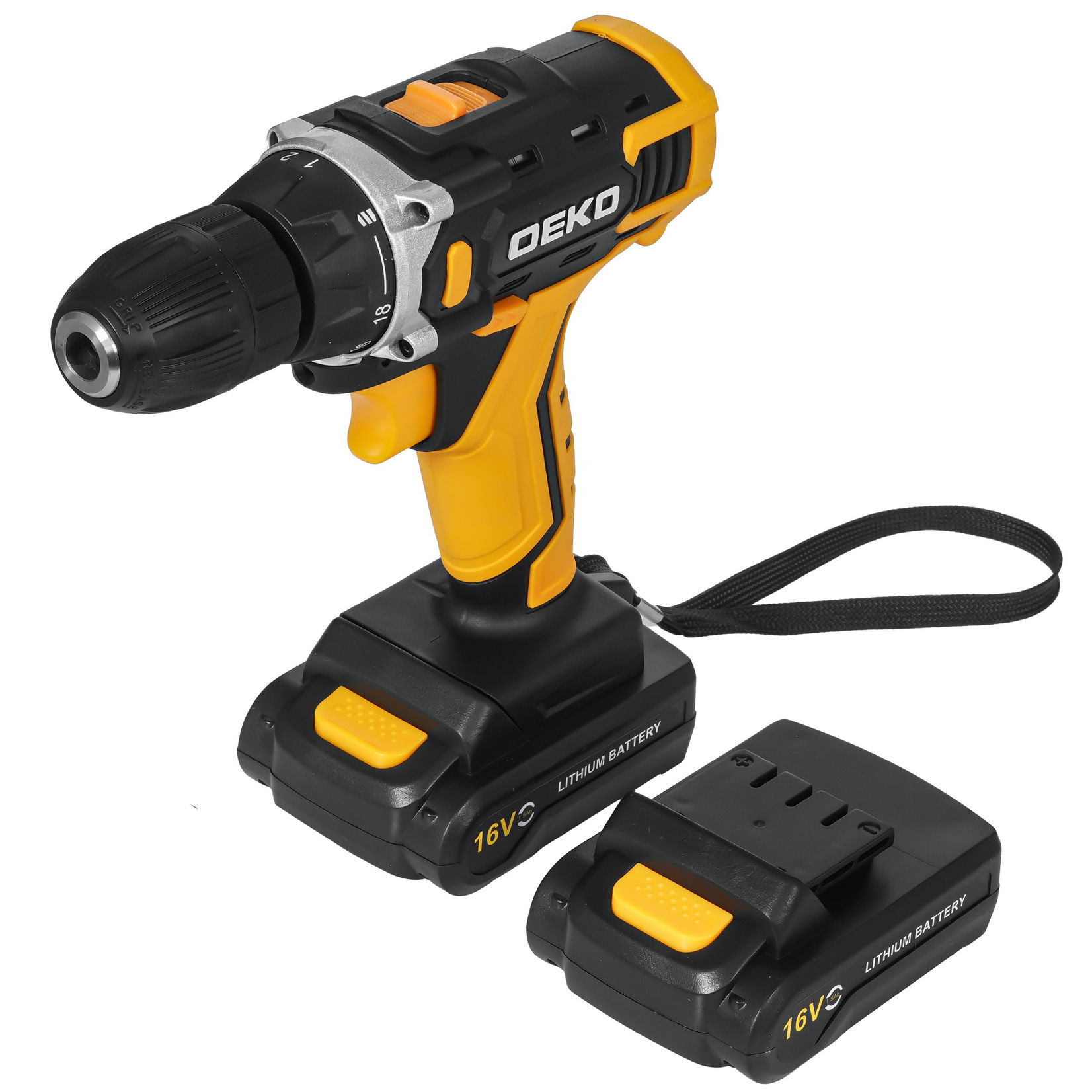 Дрель-шуруповерт DEKO DKCD16FU-Li 063-4099 5304359 STDN-0114116 - Вид №1