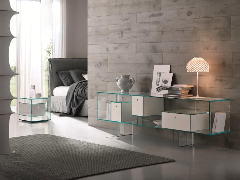 Tonelli Design Буфет стеклянный двусторонний Liber sun-id-1463498 - Вид №1