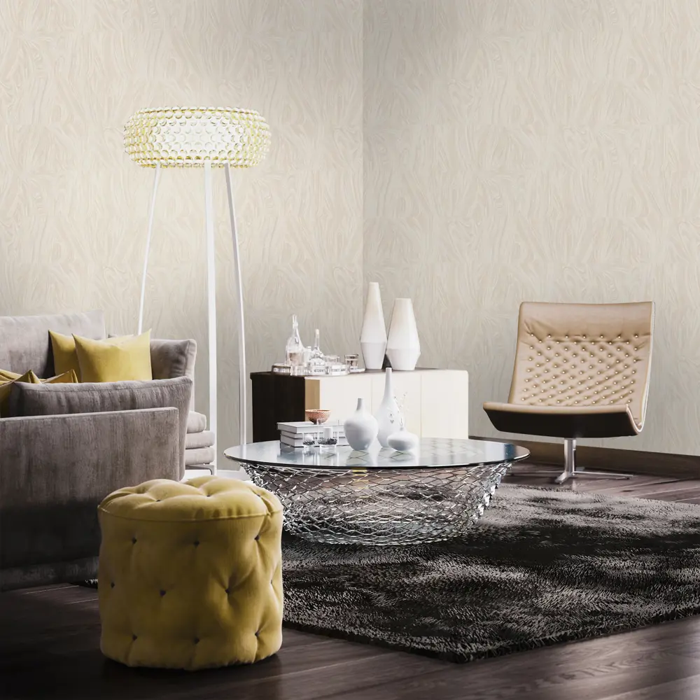 Обои флизелиновые 1,06х10 м цвет бежевый ED3728-2 81961357 STLM-2079078 EURO DECOR ONYX - Вид №4