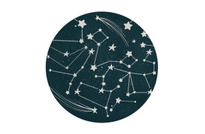 CIST324 Детские ковры Звездный раунд