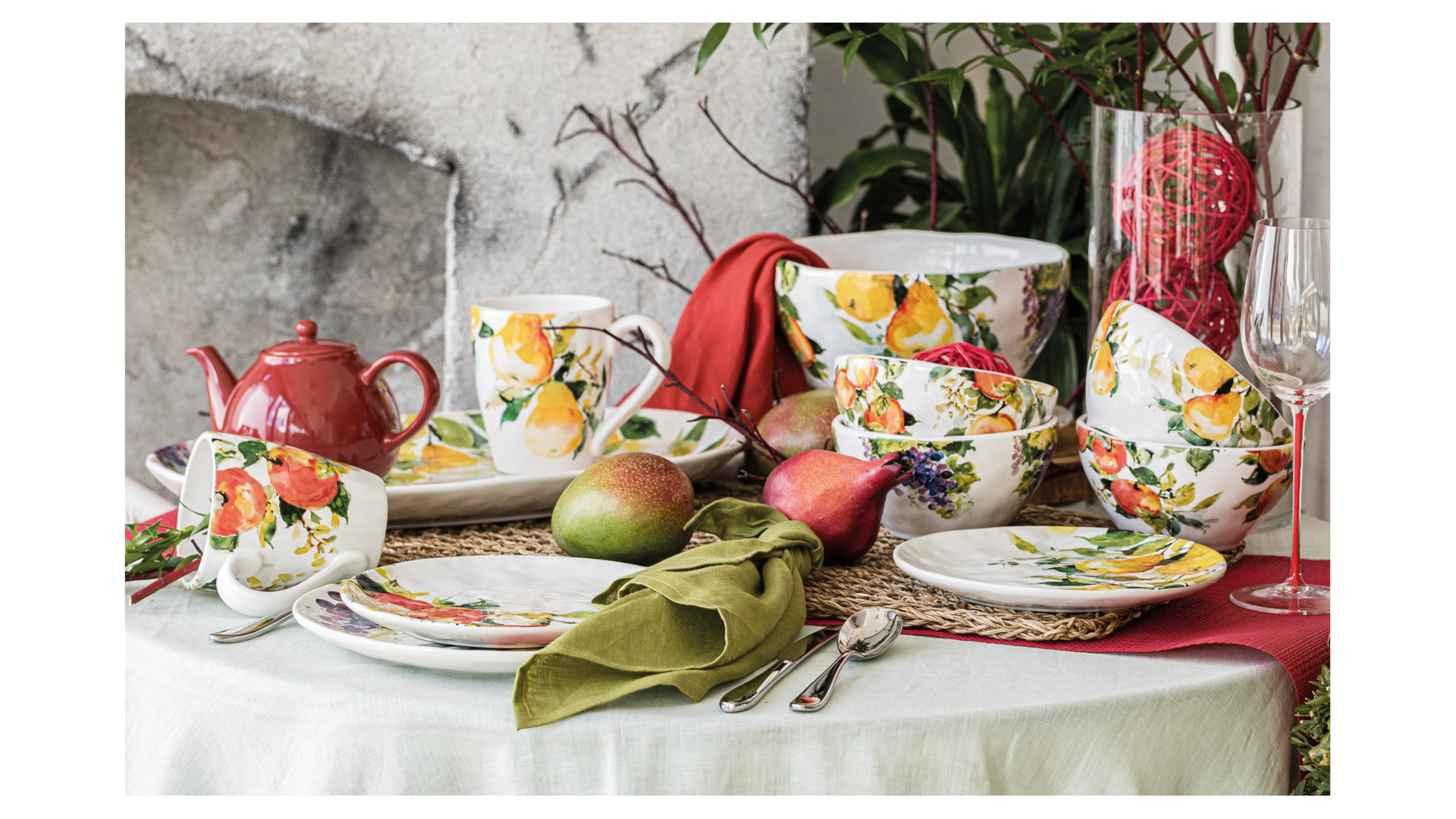 10652437 Certified International Тарелка пирожковая Certified Int. Амброзия (Груши) 15см, керамика Керамика  - Вид №1