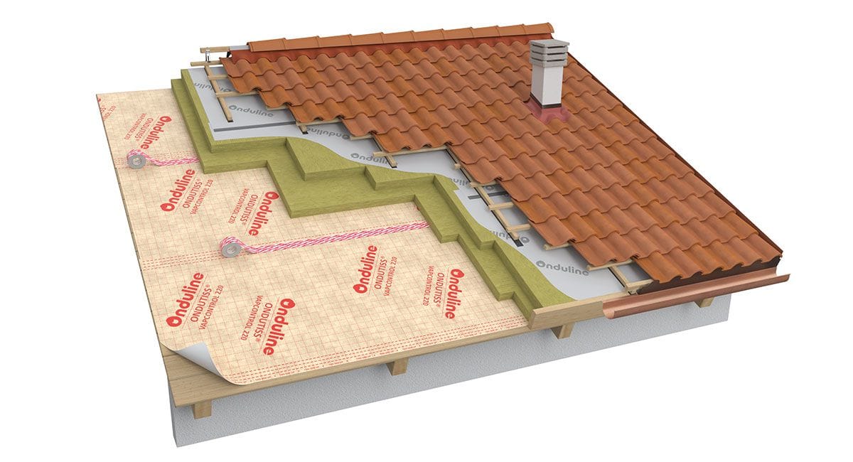 Полипропиленовый трехслойный паровой тормозной экран ONDULINE ITALIA ONDUTISS ARCH-00072544 - Вид №1