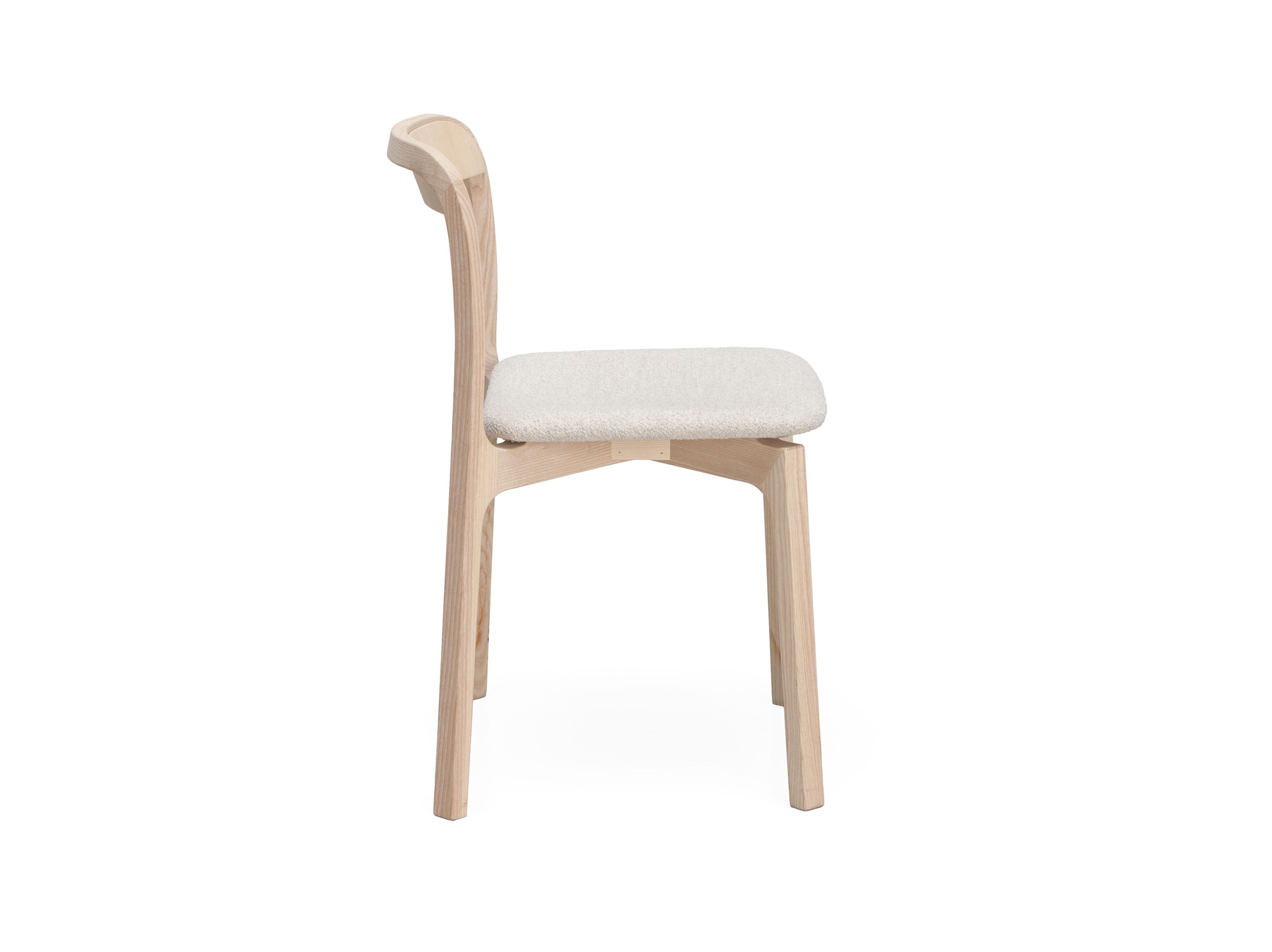 Стул из ясеня с мягким сиденьем Kristalia Contorna ARCH-00057853 - Вид №1