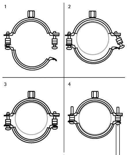 3188040 Bifix® 5000 G2 (BUP1000) для пластмассовых труб walraven  - Вид №2