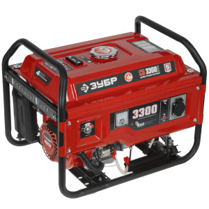 Электрогенератор   бензиновый Зубр СБ-3300Е 5307691