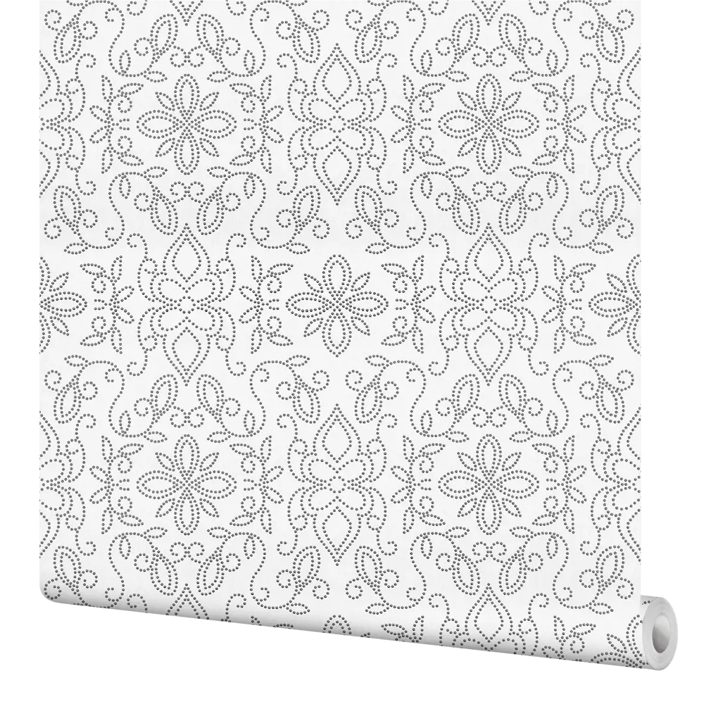 Обои флизелиновые Вензель белые 1.06 м 1117-22 Santreyd STLM-2080437