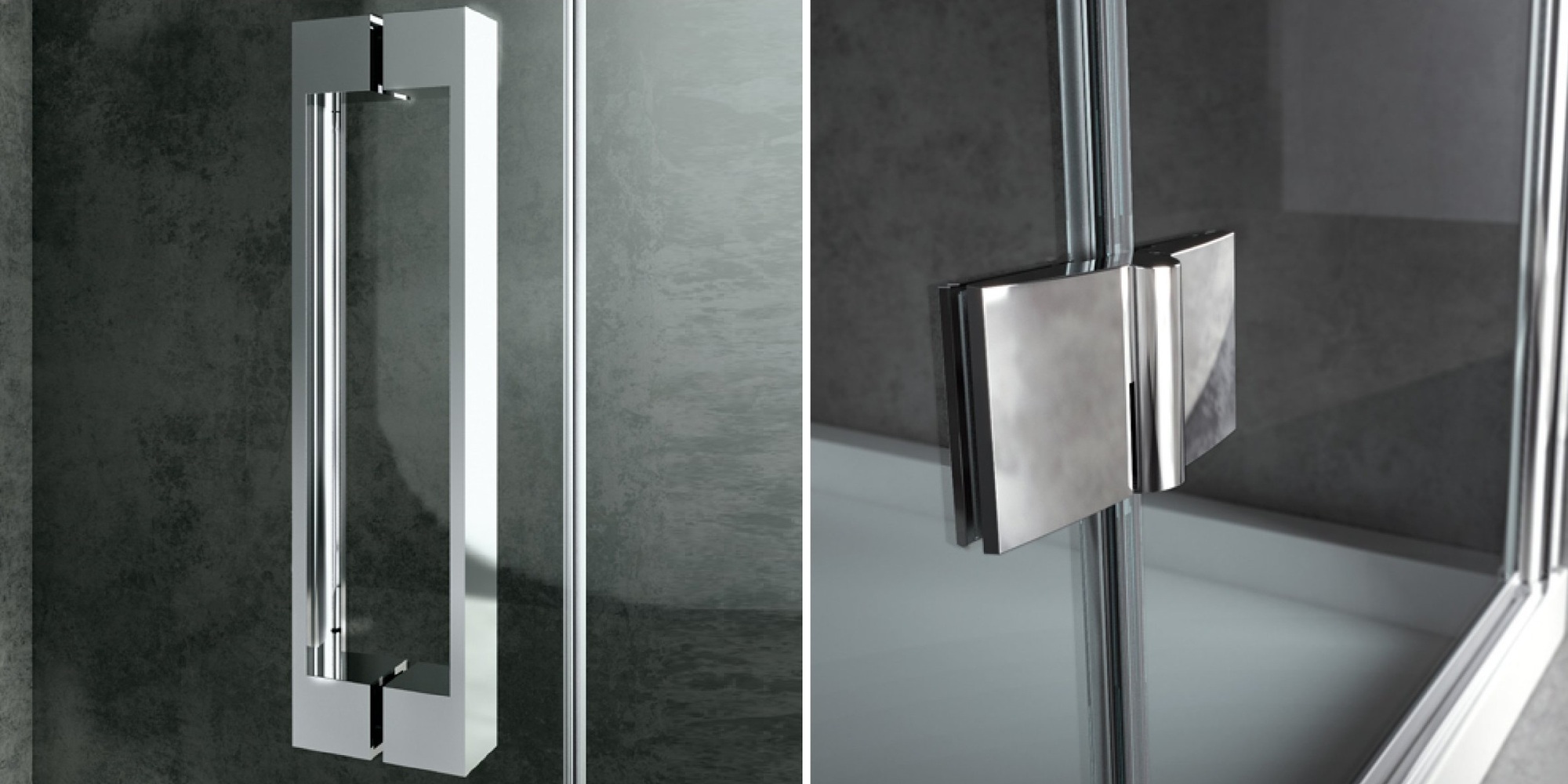 Душевой уголок Ray RA 72 см Karolitalia BLUBLEURAYRA72 - Вид №1