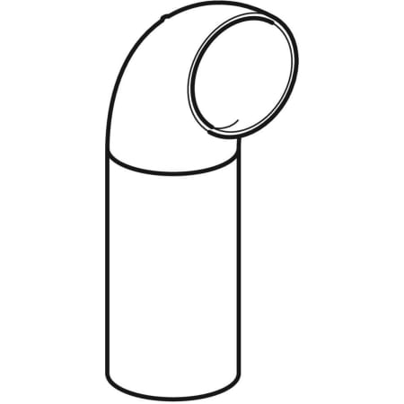 361.055.16.1 Отвод удлиненный Geberit PE Geberit  - Вид №1