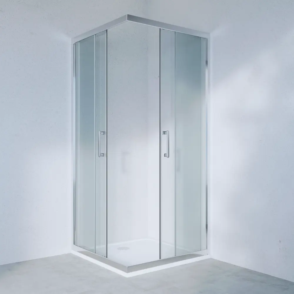 Комплект стекол для душевой ширмы Sensea Easy 100x100 см STLM-2191442 - Вид №4