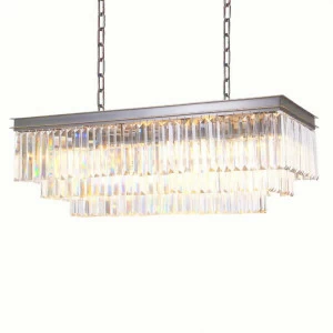 Подвесная люстра Newport 31111/S Nickel М0056250 NEWPORT ДИЗАЙНЕРСКИЕ 00-3887194 Прозрачный;серебро