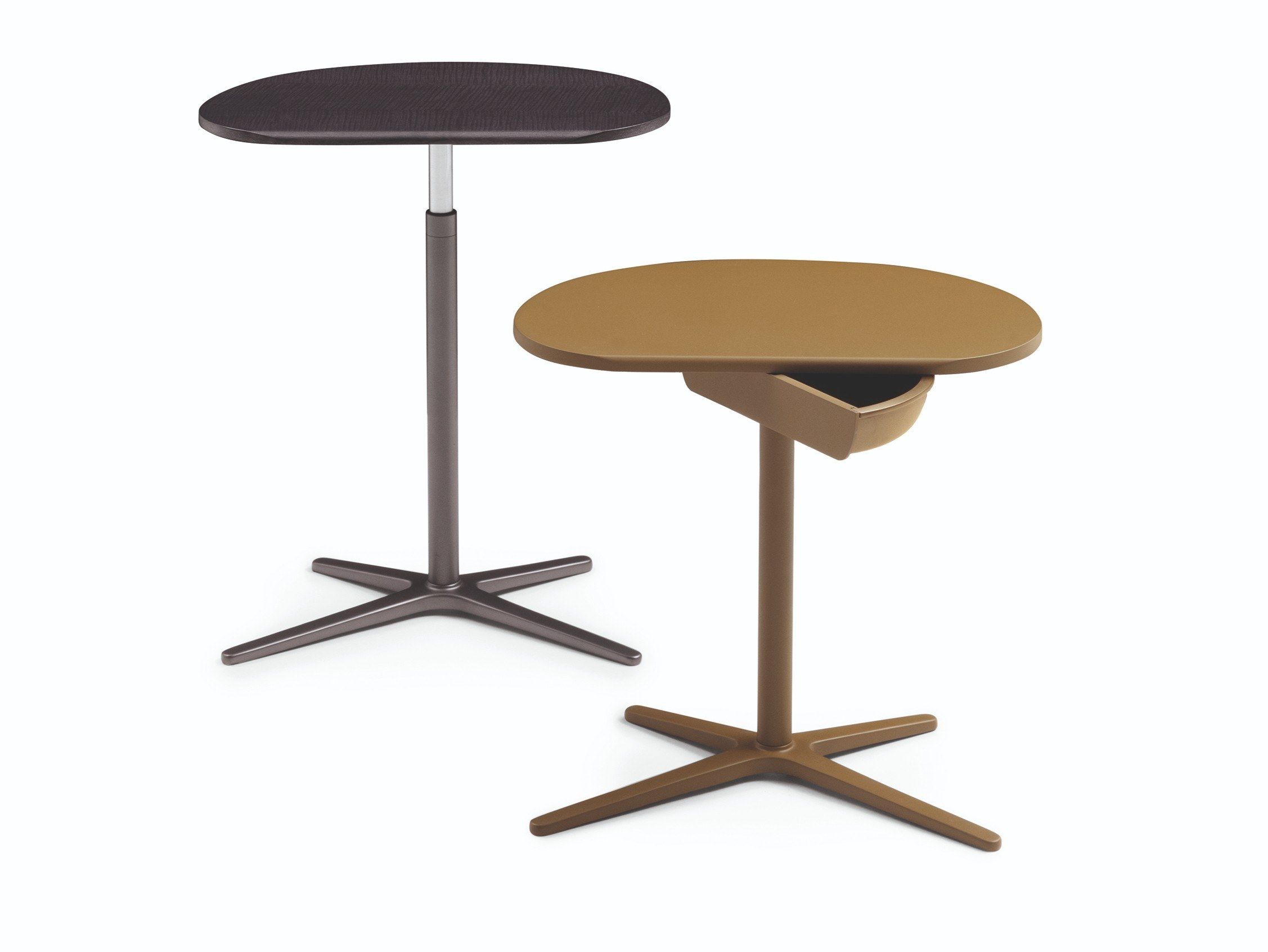 Журнальный столик из алюминия и дерева B&B Italia SIR VITO ARCH-00008796 - Вид №1