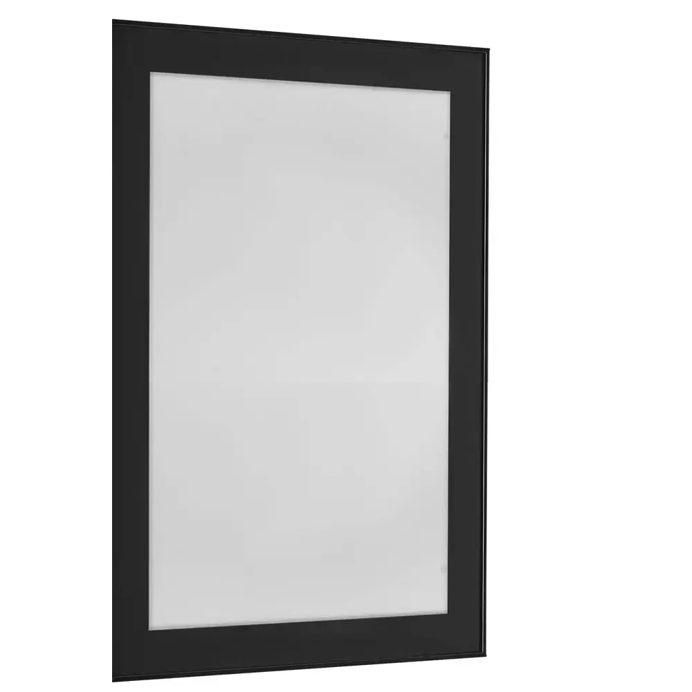 Фасад-витрина кухонного шкафа Вельск 39.7x76.5 см KONSENSA стекло цвет черный STLM-2127360 - Вид №1