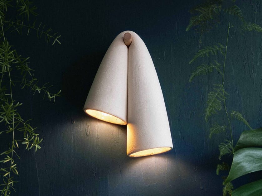 Светодиодный настенный светильник ручной работы из глины LO Contemporary MELO SCONCE ARCH-00121433
