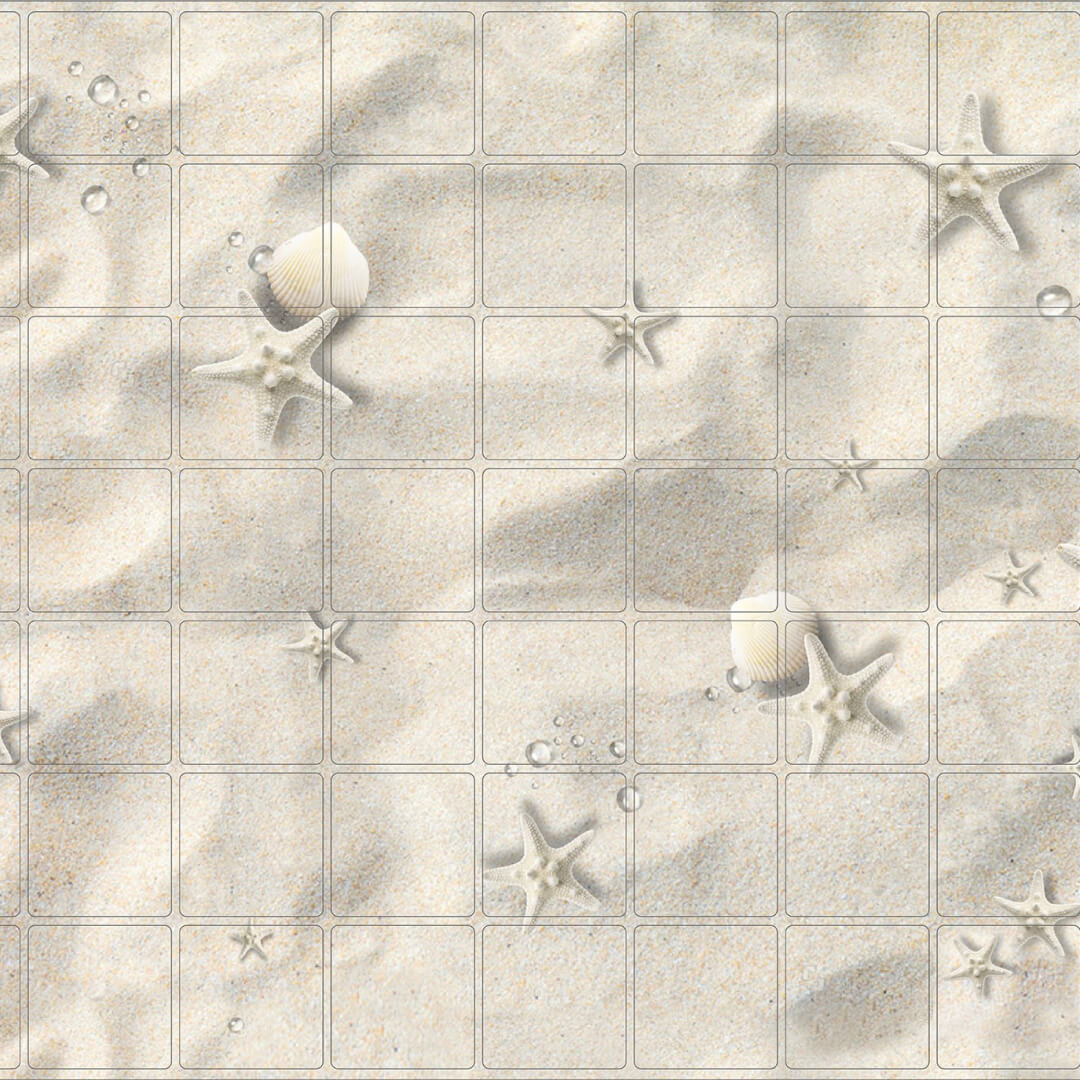 Панель ПВХ 0,2 мозаика «Побережье» Stella STSR-728