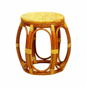 Табурет коричневый "Тенди" ЭКО ДИЗАЙН CLASSIC RATTAN 129557 Бежевый;коричневый