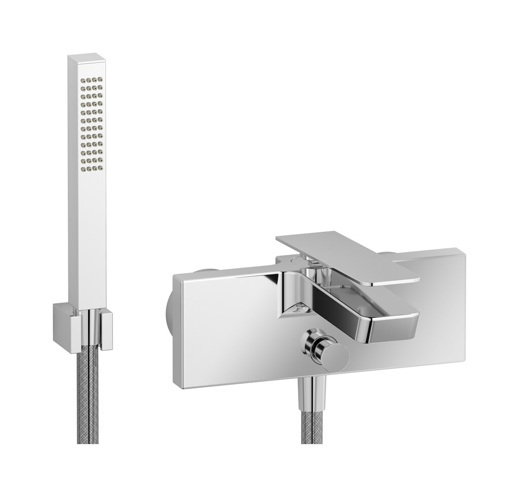 Встроенный смеситель для душа в комплекте с душевым гарнитуром. WE ARE IB k3250cc Chrome K3