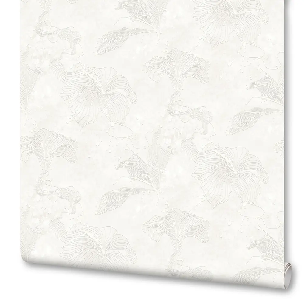 Обои флизелиновые Startdeco Алсу белые 1.06 м МП281671 STLM-2099914