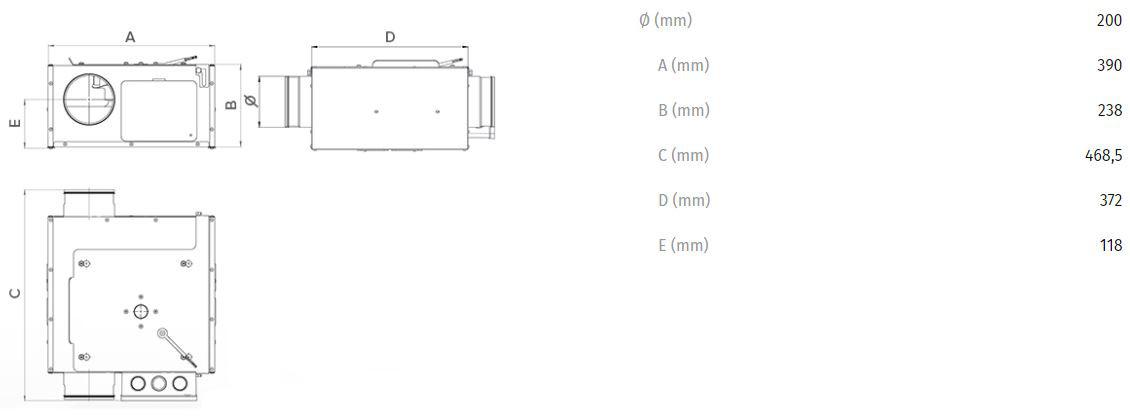 Vortice Центробежный канальный вентилятор Ca in-line 16256 - Вид №4