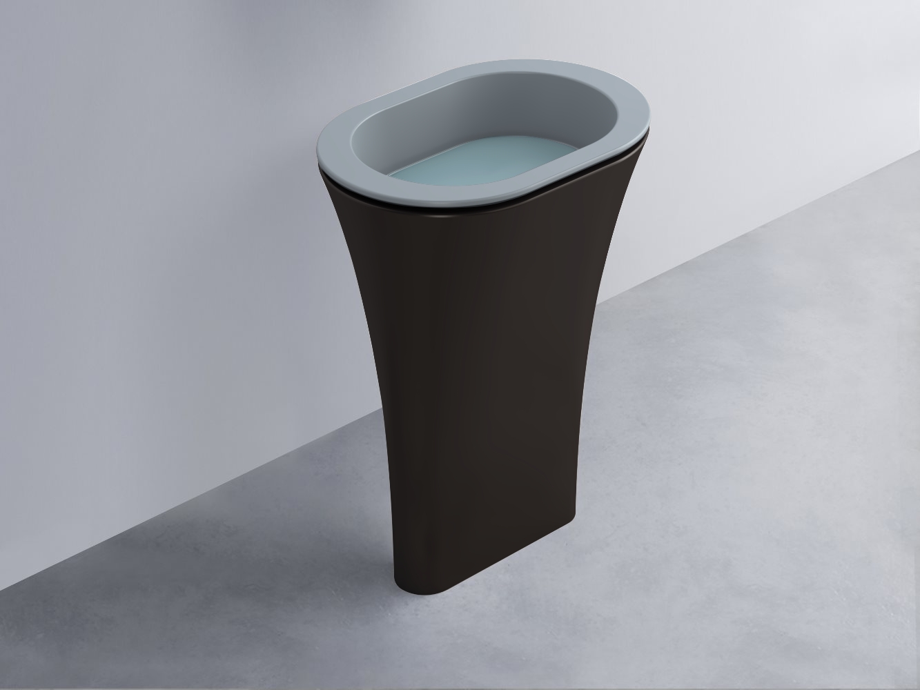 AMLA65-BR+AMPILO-PL+AMCOLO-LV Раковина Amedeo Ovale отдельностоящая cielo Enjoy + Amedeo Ceramica Cielo