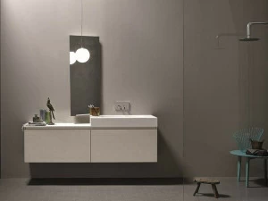 Birex Подвесная тумба под умывальник из лакированного меламина 45