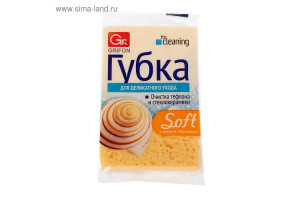 16098490 Целлюлозная губка Soft с мягким композитом, 1 шт Б0046381 Grifon