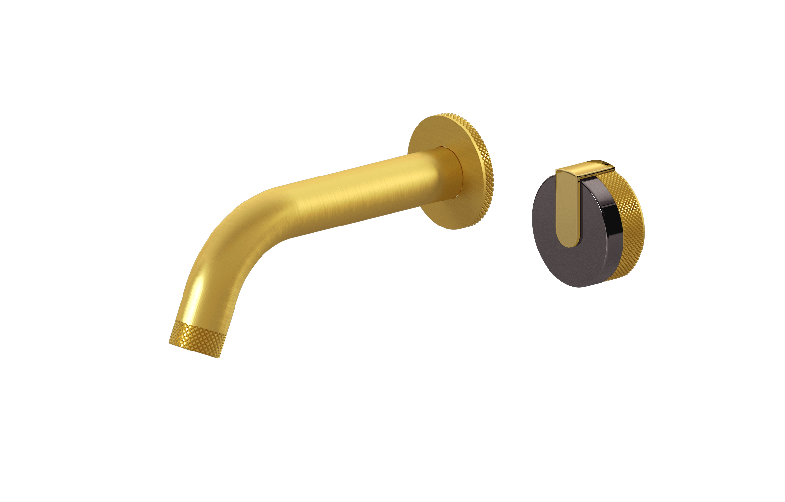 E-11535-R1OX-L1AU-BAU Настенный прогрессивный смеситель скрытого монтажа для раковины GRAFF MOD+