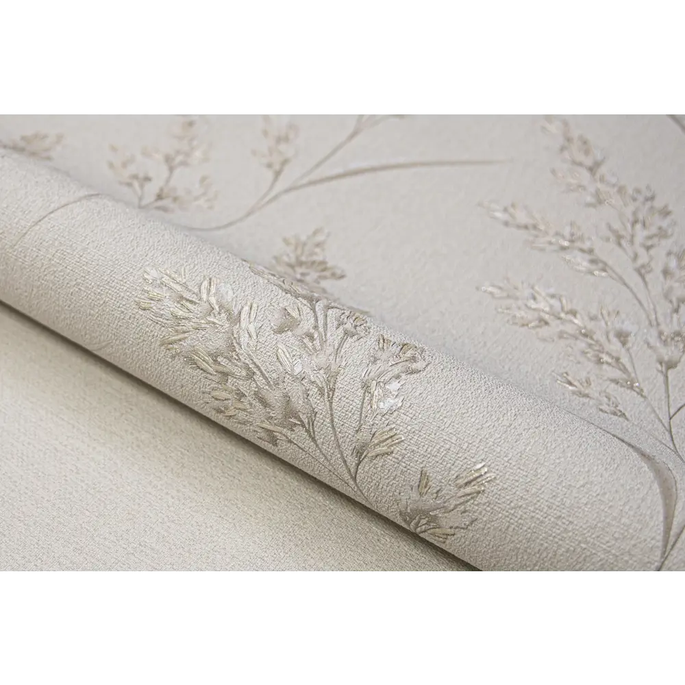 Флизелиновые обои Wallsecret Campo бежевые 1.06 м 89400480 STLM-1370452 - Вид №3