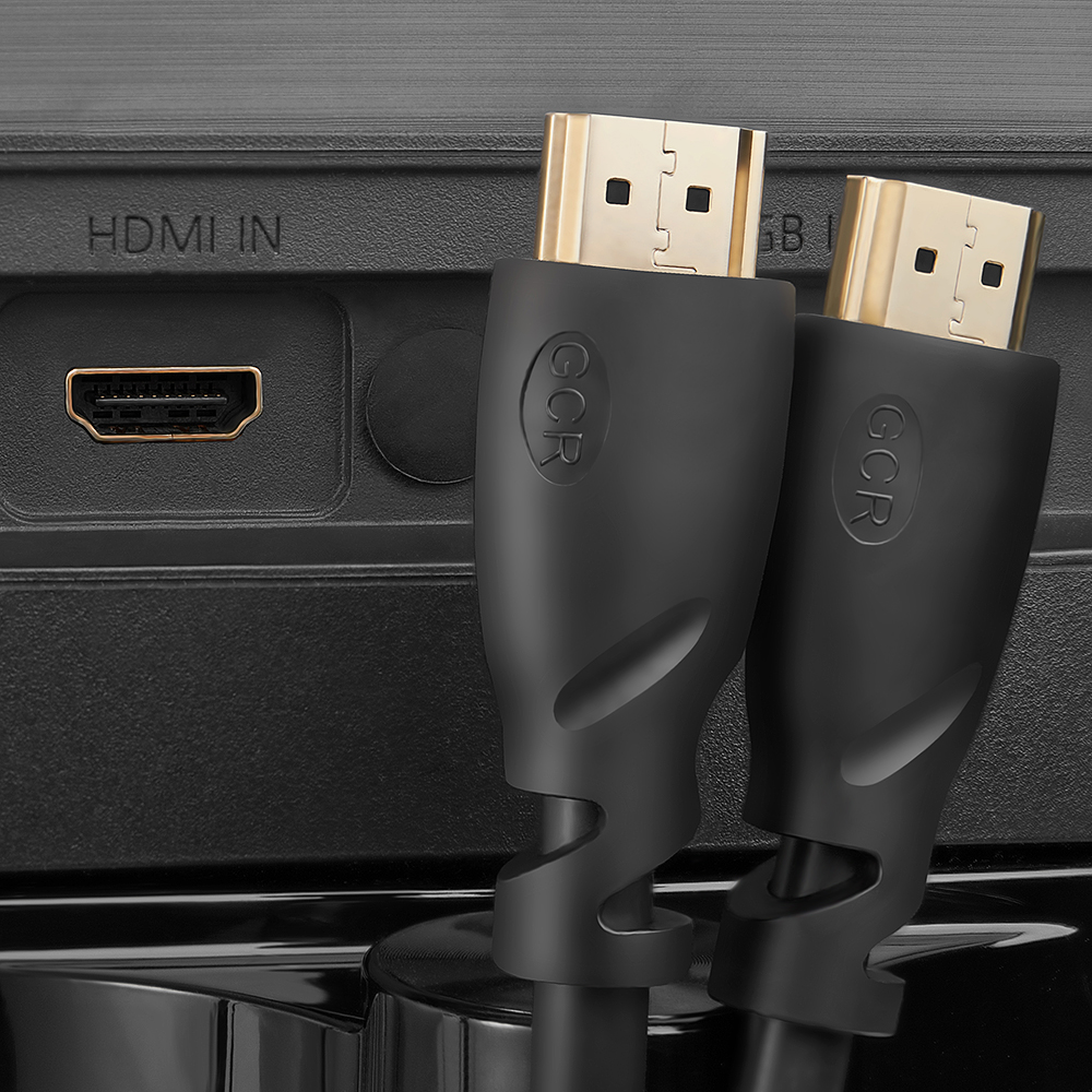 GCR-HM310-0.2m кабель 0.2m hdmi версия 1.4, 4k, 3d, 10.2 гбит/с, 30 awg, od7.3mm, экран, черный, Greenconnect Santreyd  - Вид №5