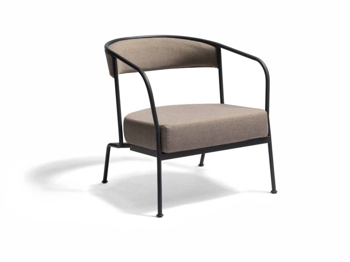 Тканевое садовое кресло с металлическим каркасом Skargaarden Arholma ARCH-00000964