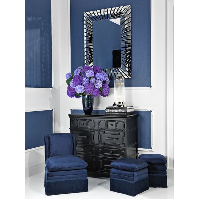 Кресло Boucheron от Eichholtz Синий EICHHOLTZ ДИЗАЙНЕРСКИЕ, EICHHOLTZ 062253 Синий  - Вид №3