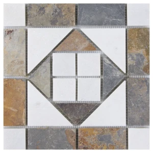 Мозаика Artens, 30.5х30.5 см, песчаник, цвет серый